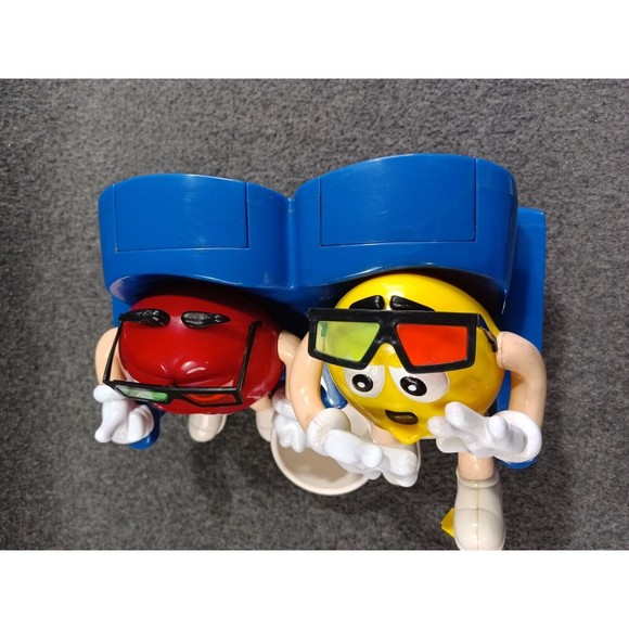 M&M's Collectible 3D Movie Theater Seats Themed Candy Dispenser Fully Functions - Picture 7 of 10